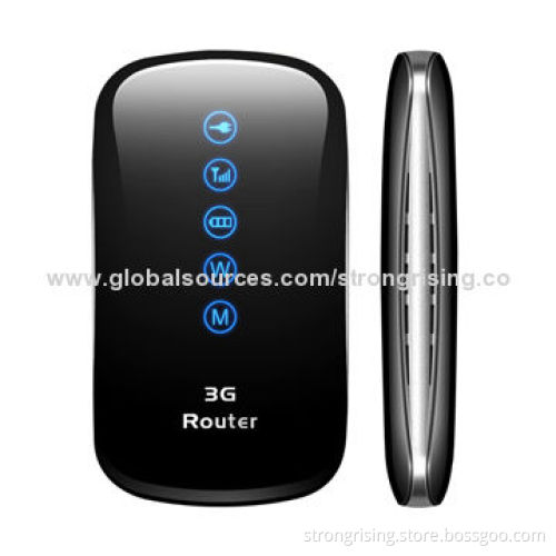3.1Mbps top-speed, supports 10 devices, multiple modes network access for portable 3G+LAN wireless